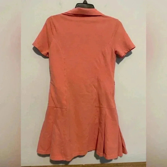 Outdoor Voices Sport Pink Dress Size Small Unlined Short Sleeve - Picture 7 of 7